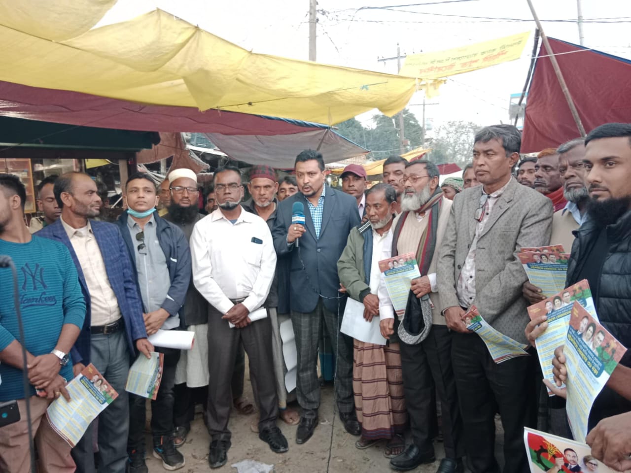 দিরাইয়ে রাষ্ট্র কাঠামো মেরামতের ৩১ দফা বাস্তবায়নের লিফলেট বিতরণ অব্যাহত