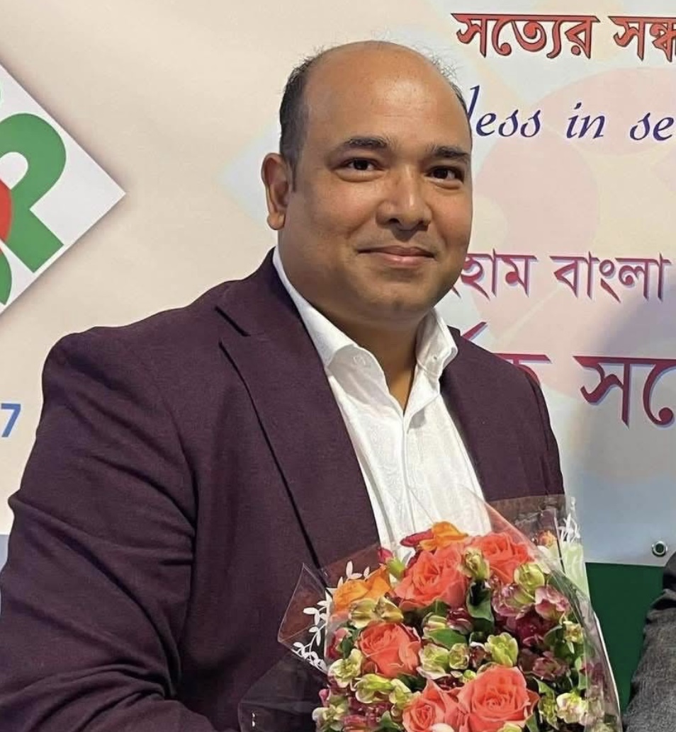 বার্মিংহাম বাংলা প্রেস ক্লাবের কোষাধ্যক্ষ লোকমান হোসেন কাজী লন্ডন বাংলা প্রেস ক্লাবের নির্বাহী সদস্য নির্বাচিত