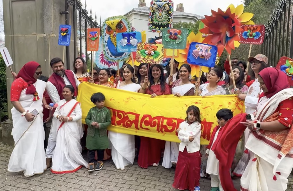 বিলেতের বার্মিংহামে বাঙ্গালীদের প্রাণের উৎসব পহেলা বৈশাখ উদযাপন