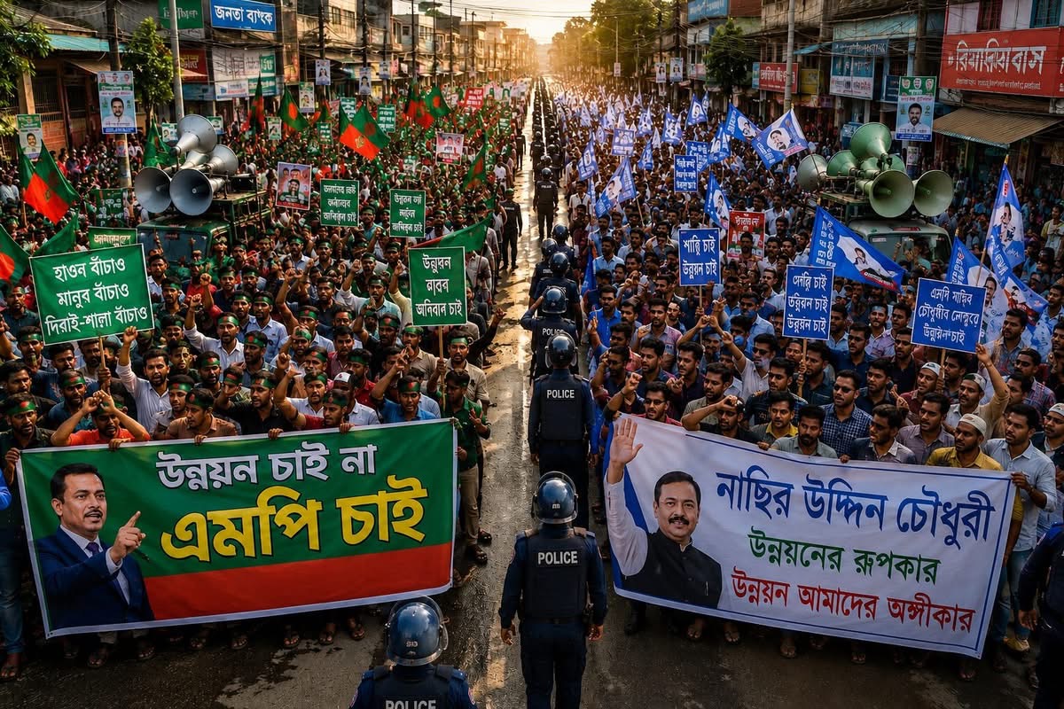 দিরাই-শাল্লা,উন্নয়ন চাই,না এম.পি. চাই——-অহিদ উদ্দীন